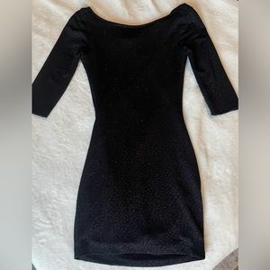 Low-Back Bodycon Mini Dress